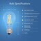 Feit Electric Feit Smart Home A19 E26 (Medium) Smart-Enabled LED Bulb Soft White 60 Watt Equivalence 1 pk A1960CL927CAFAG - alternate 6
